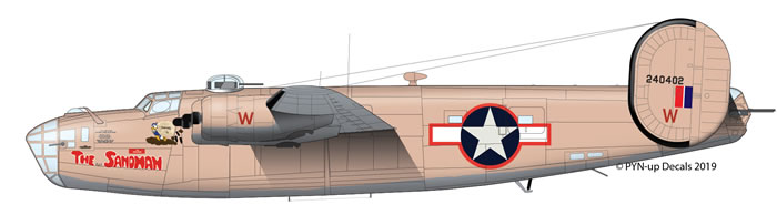 1/72 Tidal Wave B-24 Decals Preview